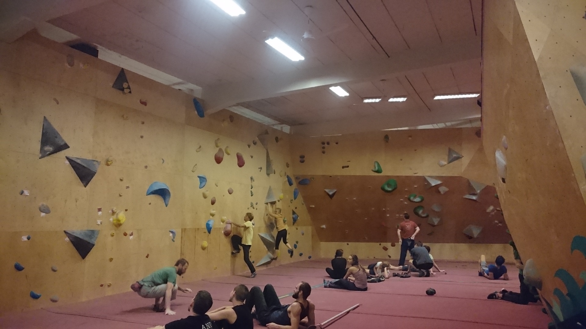 Boulderklub Kreuzberg i Berlin.